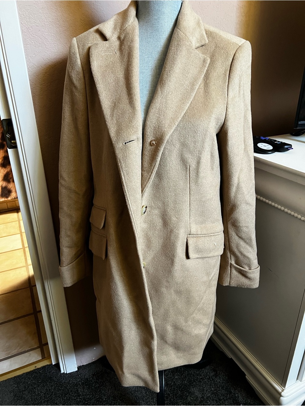 Ralph Lauren Women's Camel Tan Coat 12